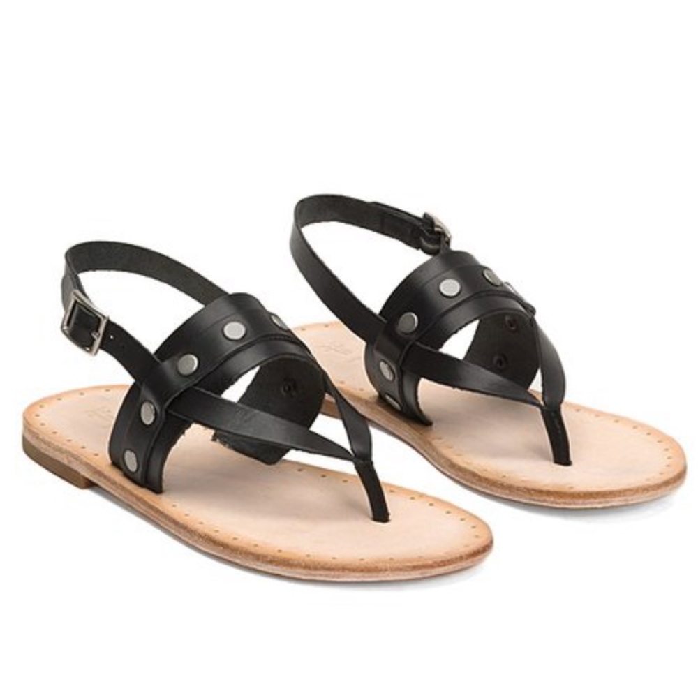Frye Avery Studded thong flat sandals